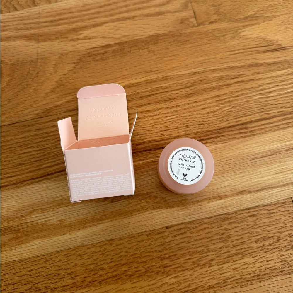 Colourpop lip mask fresh kiss vanilla cake new
